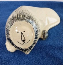 Baldelli Lion Piggy Bank Beige Made In Italy For J.W. Co New York 1960s