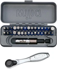 76889 32 Piece Gobox Terminatorblue Impact Bit Set with Mini Ratchet