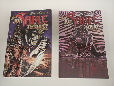 Jon Sable, Freelance by Mike Grell (2005, Trade Paperback) volume 1&2