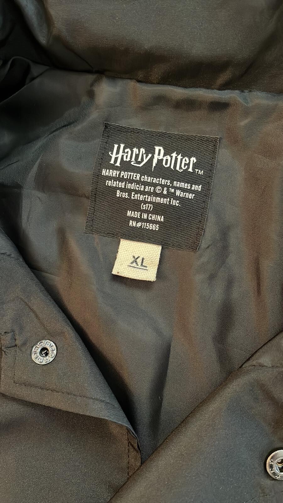 Harry Potter mens Ravenclaw jacket, XL, Long Sleeve S… Gem