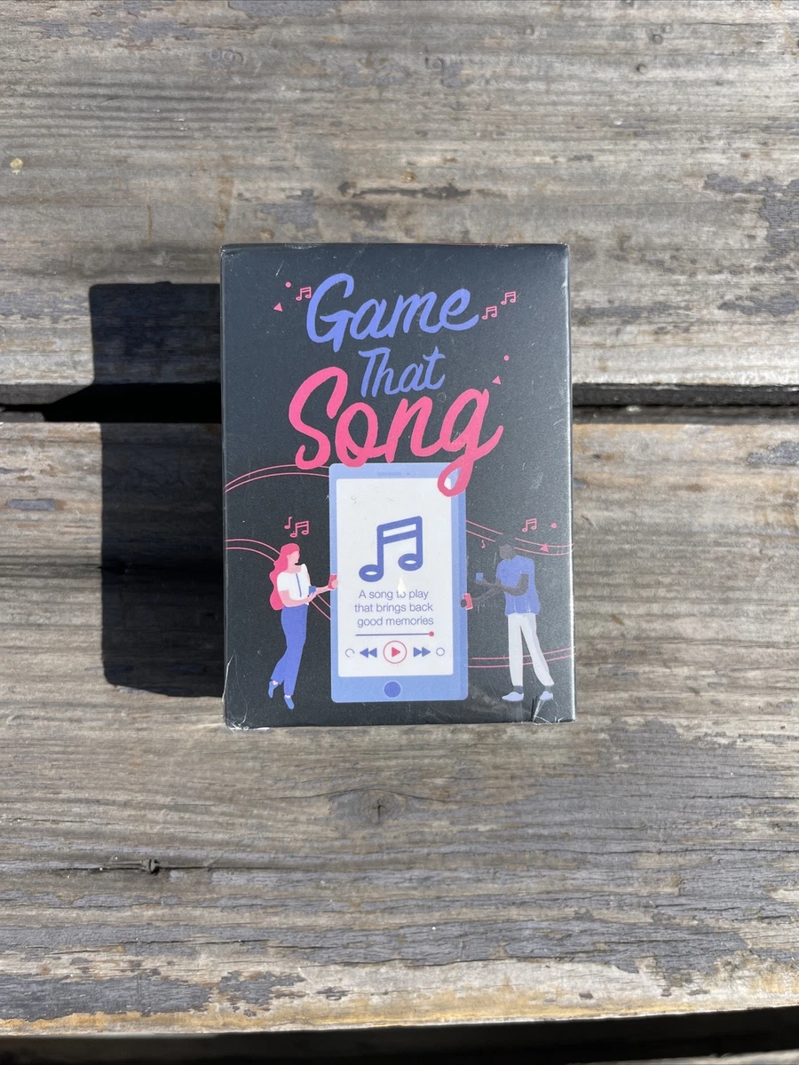 Game That Song Music Card Game for Family, Adults, and Teens Hilarious NEW