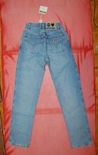 NWT Moschino jeans womens highrise denim jean tag size 27 waist 24" ITALY