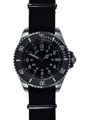 MWC Military Dive Watch, Self Winding Auto with Ceramic Bezel