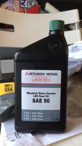Genuine Mitsubishi OEM LSD Gear Oil SAE 90 - Limited Slip
