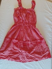 Ladies Dress Boohoo Size 16 Sleeveless Red 22469