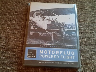 MOTORFLUG - POWERED FLIGHT deutsche DVD Filmarchiv Austria Luftfahrt