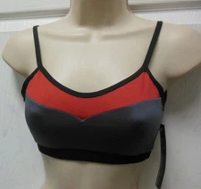 Body Wrappers P592 Camisole Bra Steel black tomato Ladies sizes frontlined