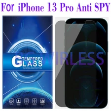 For Apple iPhone 13 Pro Anti Spy Privacy Tempered Glass Screen Protector