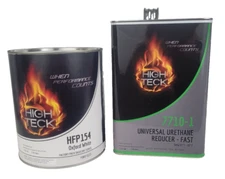 High Teck HFP154 Ford YZ Oxford White Basecoat Paint Gallon & Fast Reducer
