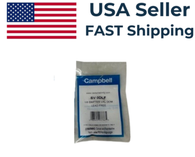 #ad Campbell AIR Valve 1 8quot; Snifter Val Don Lead Free SV 0DLF $10.00