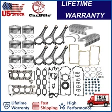 AJ126 3.0L Engine Rebuild Overhaul Kit -Rod Gasket Kit For Jaguar Land Rover V6