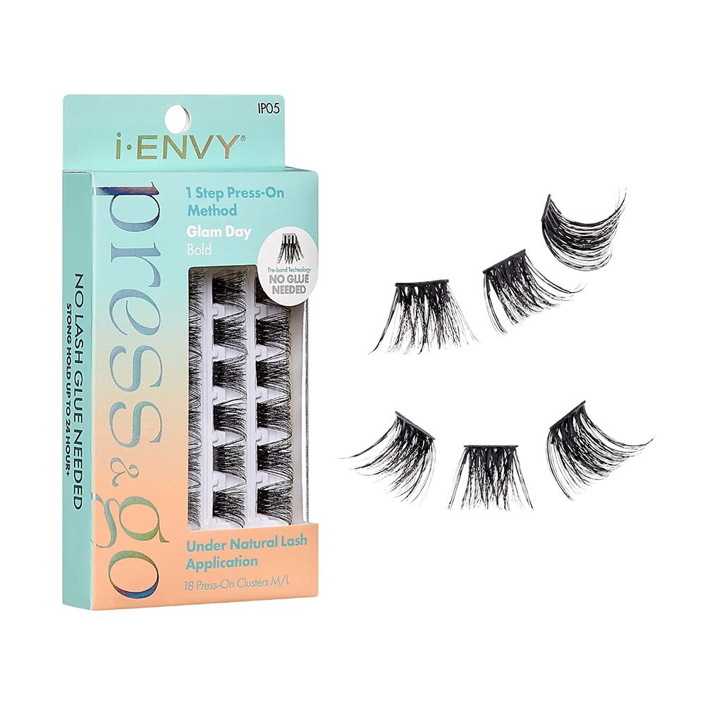 ※ハッピー i-ENVY Press & Go Press On Cluster Lashes | eBay