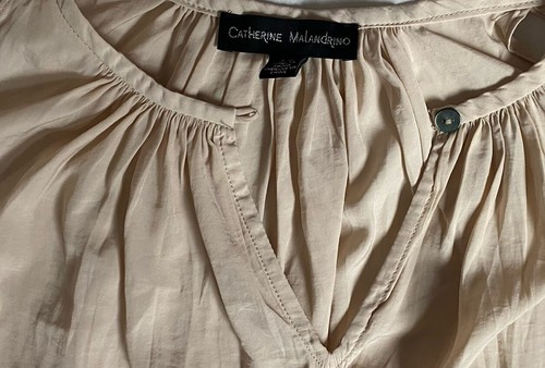 Catherine Malandrino Women 's Sleeveless Blouse - Picture 2 of 5