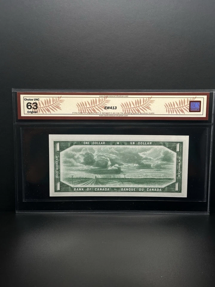 1954-$1 DOLLAR STAR NOTE Replacement Nice Piece  - Image 2 of 2