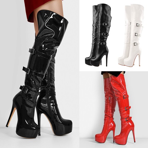 Women Over the Knee Boots Wide Calf 