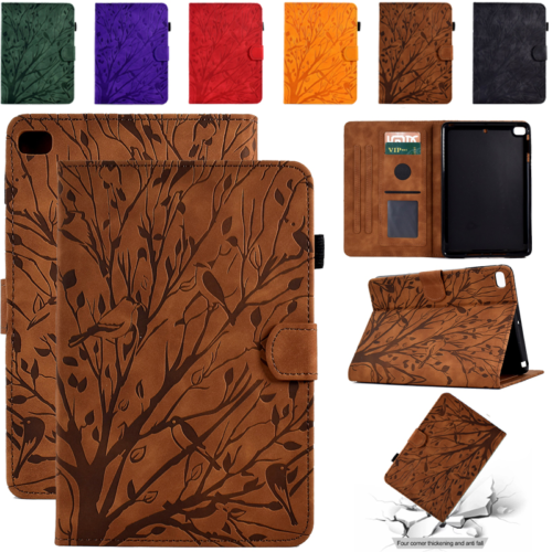 For iPad 10/9/8/7/6/5th Air 5 Pro 11 2024 Smart Flip Stand PU Leather Case Cover
