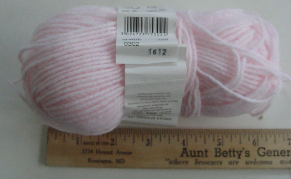 Sirdar Snuggly Double Knitting Yarn F075 Lot 1612 Color Pink Shade 0302 1.4oz - Image 2 of 4