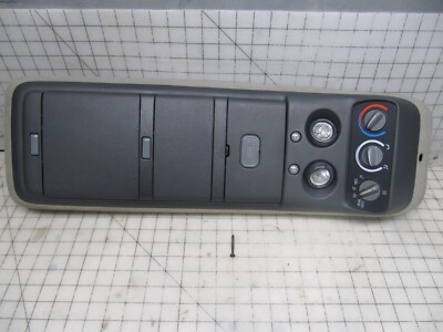 1997 Gray Chevy GMC Suburban Overhead Console Assembly OEM W/ Rear A/C Controls