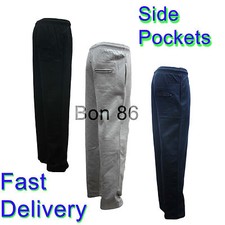 2XL New Mens Jogging Trouser Fleece Joggers Tracksuit Bottoms Sports
