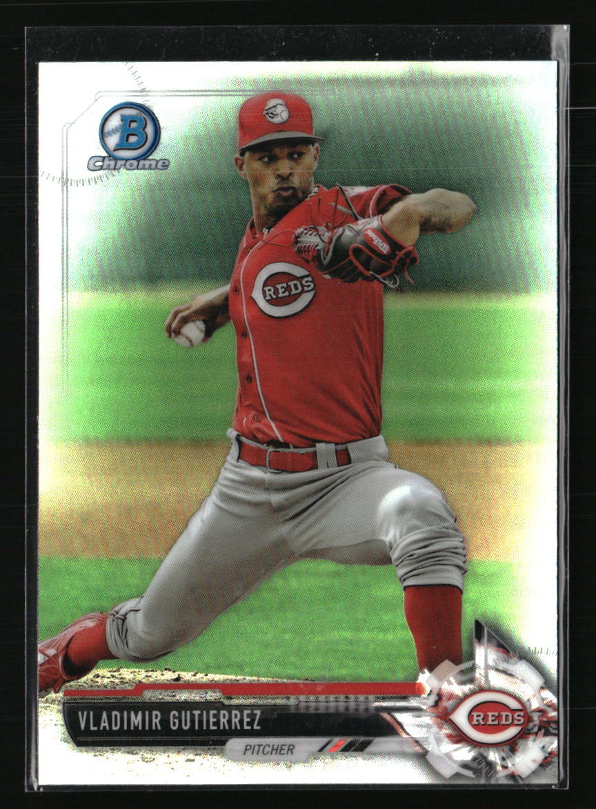 Vladimir Gutierrez 2017 Bowman Draft #BDC-69  Baseball Card
