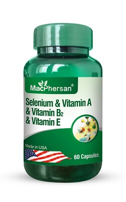 MacPhersan Selenium &Vitamin A & Vitamin B2 & Vitamin E Capsules