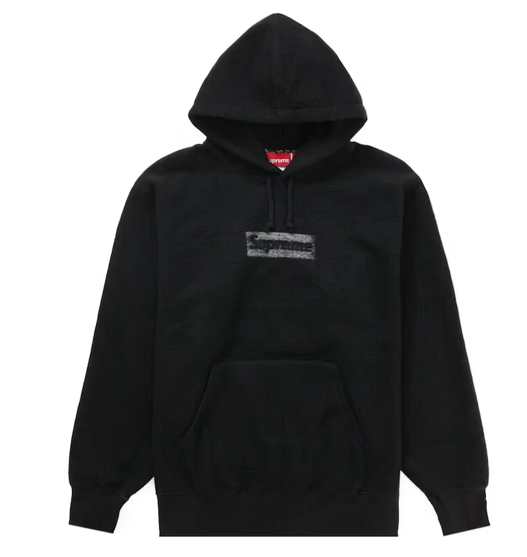 Supreme Inside Out Box Logo Hooded Sweatshirt Black Medium
