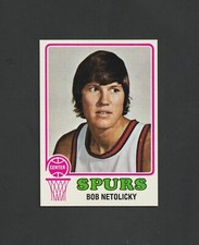 Amazing High-Grade 1973 Topps Bob Netolicky #256 ~  Spurs ~ NICE