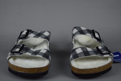 NIB! Mens Arizona Rivet Birkenstock Sandals sz 12 Plaid  display picture 1
