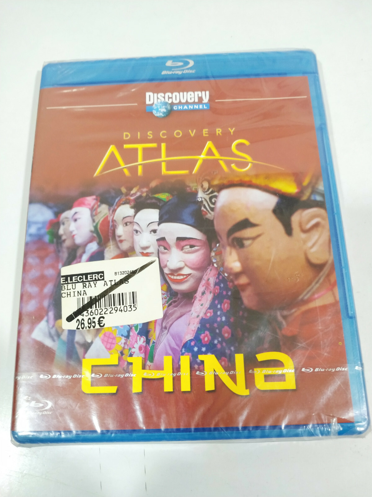 China Discovery Atlas Channel - Blu-Ray Spanish English - New 3T
