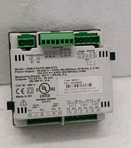 CVM-C10-ITF-485-ICT2 misuratore di potenza da tavolo - Foto 2 di 3