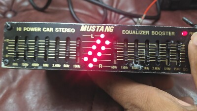 ターミネーター Vintage Mustang SQ-430B 10 Band Graphic Equalizer Booster | eBay