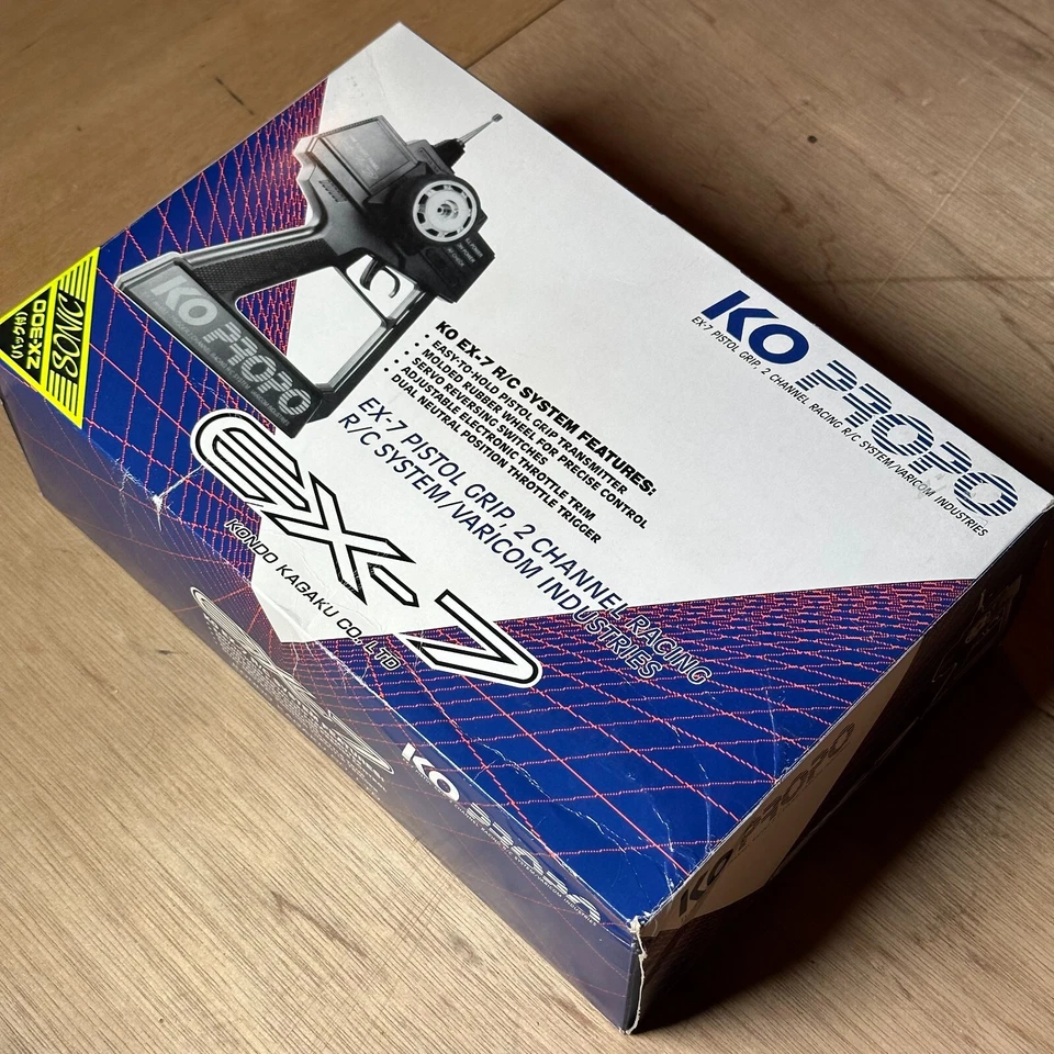 KO PROPO - EX-7 RC Pistol Grip 2-Channel Controller - Radio Control Transmitter - Image 2 of 4