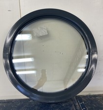 600mm anthracite Grey Out white In circle upvc window Clear A Rated Glazing