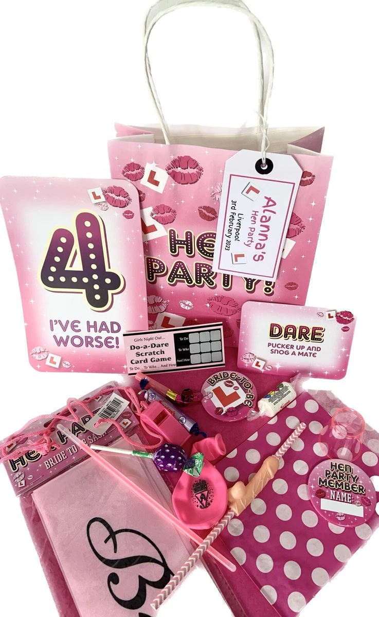 Aggregate more than 138 hen party bag ideas latest esthdonghoadian
