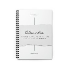 Hustle Spiral Notebook - Ruled Line