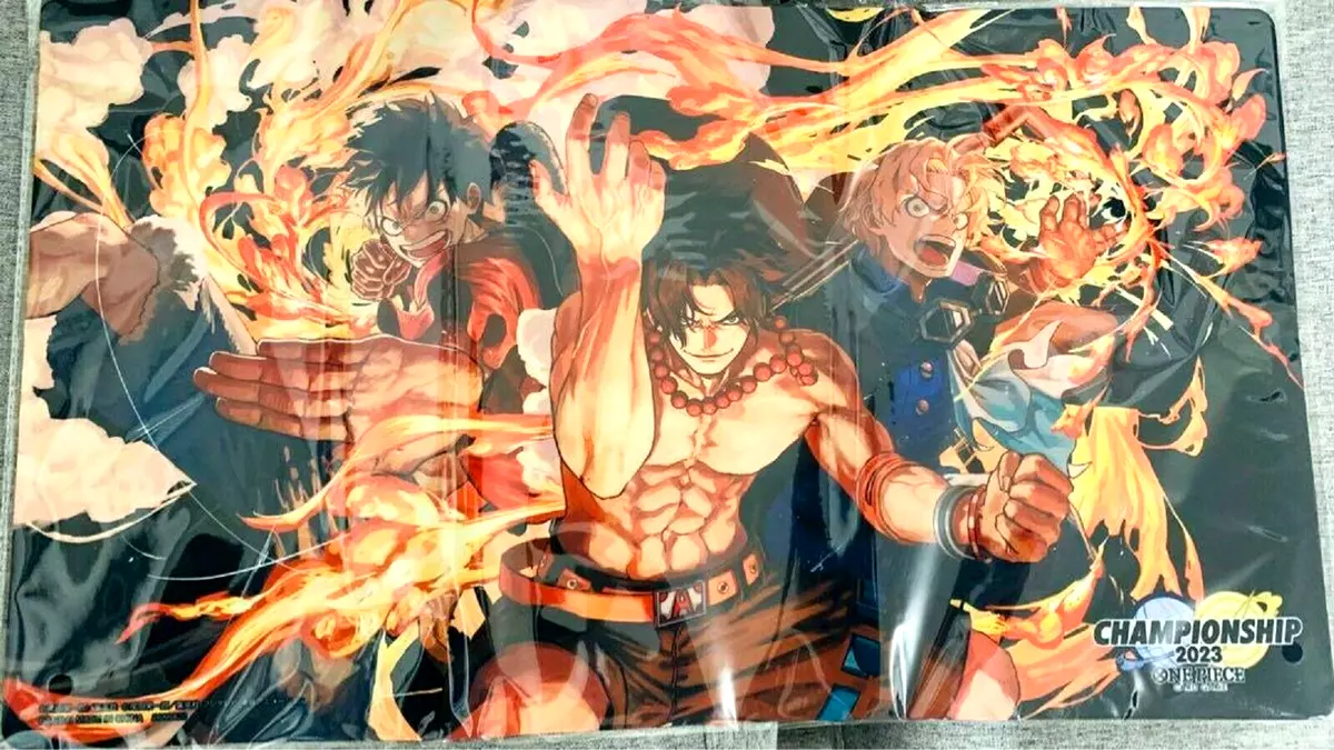 One Piece Card Official Playmat Championship Set 2023 Sabo Ace