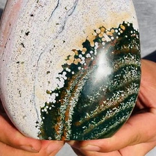 3.65lb Natural Colorful Ocean Jasper Crystal Freeform Display Mineral Specimen