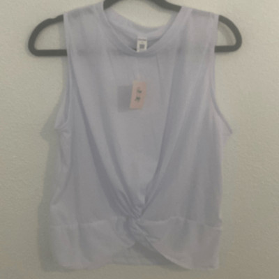 NWT- Pixie Lady- White knit tank- Size XL
