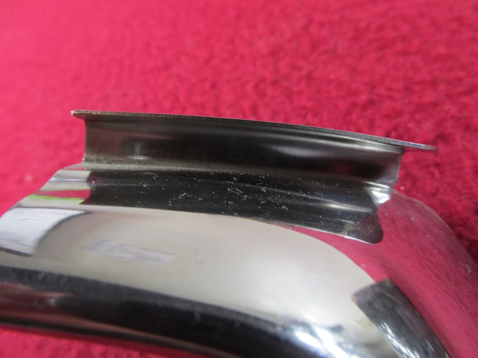 НОВЫЙ ИЗ СТАРЫХ ЗАПАСОВ 1958 CHEVY IMPALA BELAIR SPORT ПОНТИАК ЗВЕЗДА ГЛАВНЫЙ КРЫША КАПЕЛЬНЫЙ МОЛДИНГ ХРОМ - Изображение 4 из 4