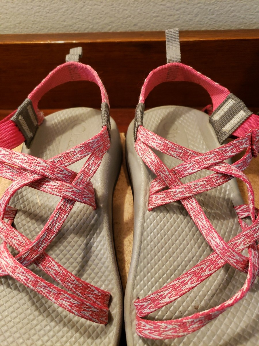Chaco ZX/1 Sz 2 EU 33 Pink Kids Girls Strappy Straps Sport Sandals