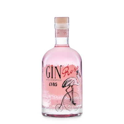 Premium Gin Rosa ''Ciais'' von Bordiga 1888. 0,7l, Alk. 42 % vol.