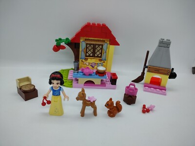 LEGO DISNEY PRINCESS 10738 Snow White White's Forest Cottage 100% complete 