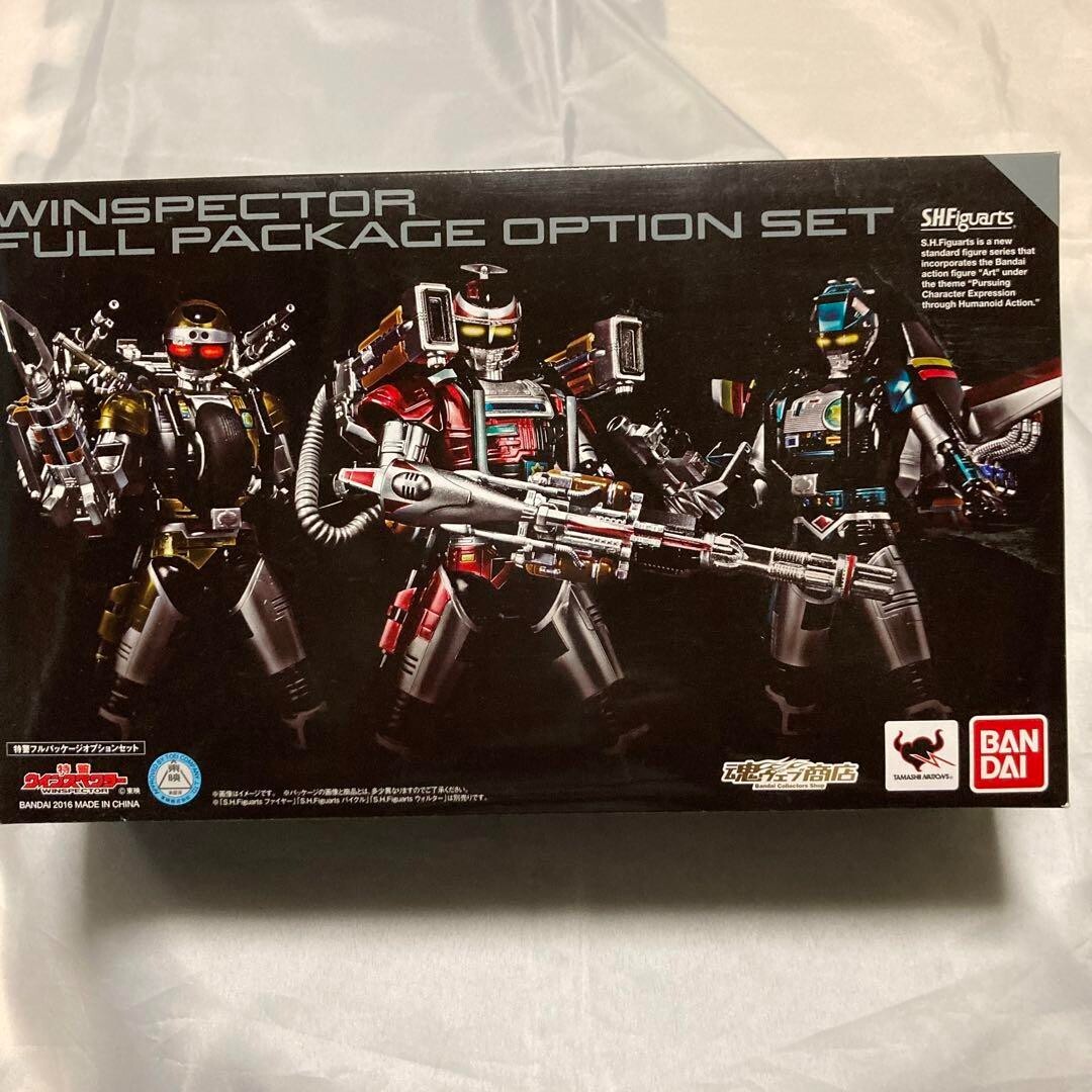S.H. Figuarts Special Rescue Police Winspector Fire Walter Bycle