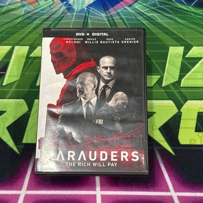 Marauders DVD Lionsgate Movie Christopher Meloni Bruce Willis Dave Bautista