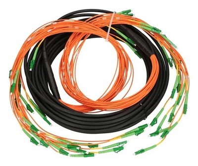 5905090332459 Extralink MP1 InfiniBand/Glasfaserkabel 25 m LC APC LC/APC Schwarz