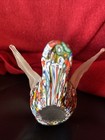 VTG Murano Art Glass Millefiori Swan Figurine 4" — photo 5