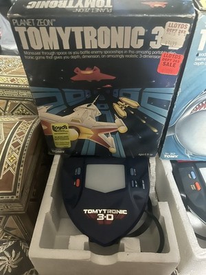 Tomy Tronic 3D Planet Zeon Electronic Game - Red - Complete In Box