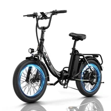 Aipas 1000W Electric Bicycle 20" tire E-Bike 48V 12.8AH Folding bike for Adult