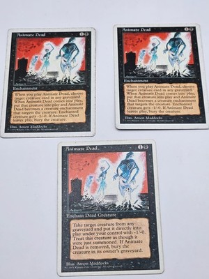 Mtg Animate Dead X3 LP/MP