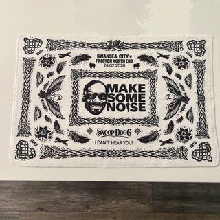 Snoop Dogg towel tea towel from Swansea.com stadium swansea city limited edition